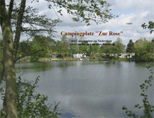Tablet Screenshot of campingplatz-zur-rose.de